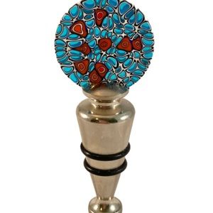 Authentic Murano Glass Wine Stopper from Italy